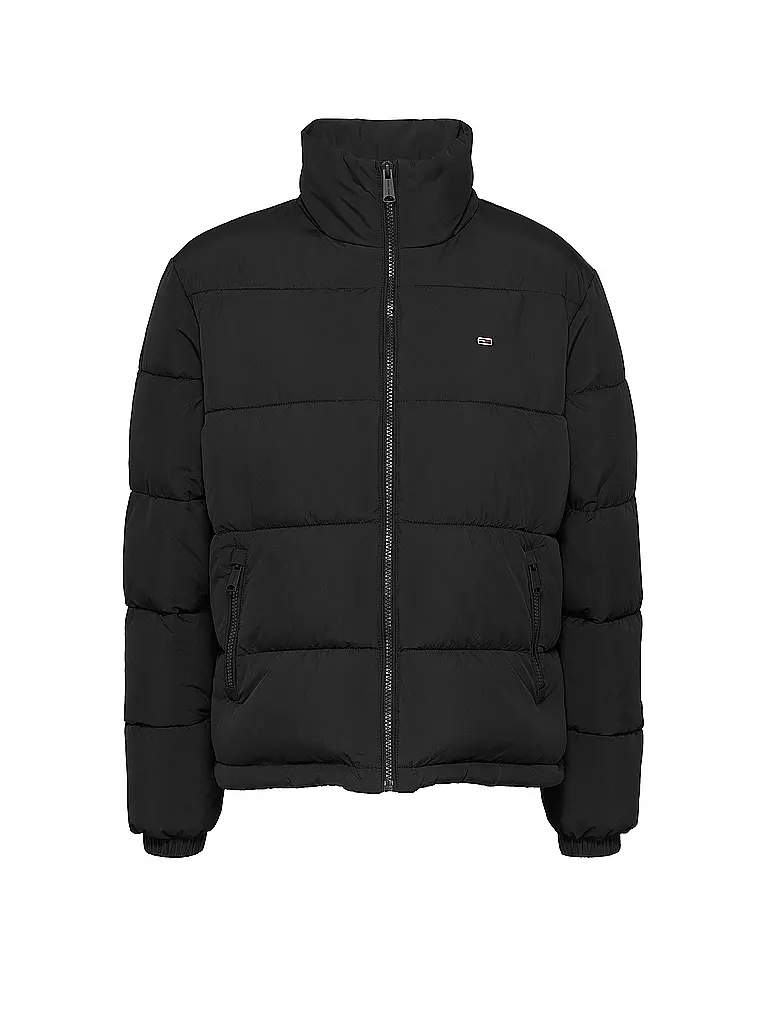 TOMMY JEANS Steppjacke  schwarz