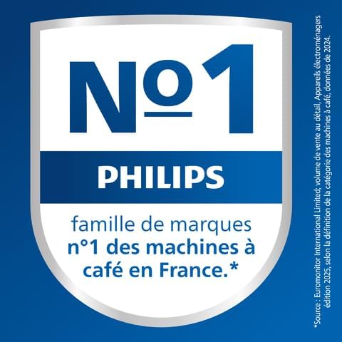 Philips Expresso broyeur Série 5500 – 20 Boissons Chaudes et Glacées, Carafe LatteGo facile à nettoyer, SilentBrew, QuickStart, Machine à café à grain Noir/Argent (EP5546/70)