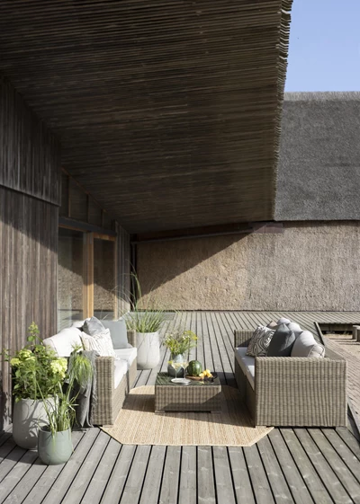 Calvi Loungebord 70 x 70 x 30 cm