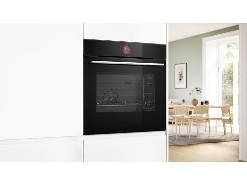 Bosch Einbaubackofen HBG7341B1 Schwarz A Backofen für den Einbau