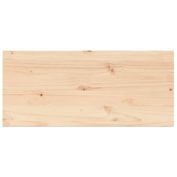 vidaXL Tampo de Mesa Retangular 100x50x2,5 cm Madeira de Pinho Maciça - 2195488727