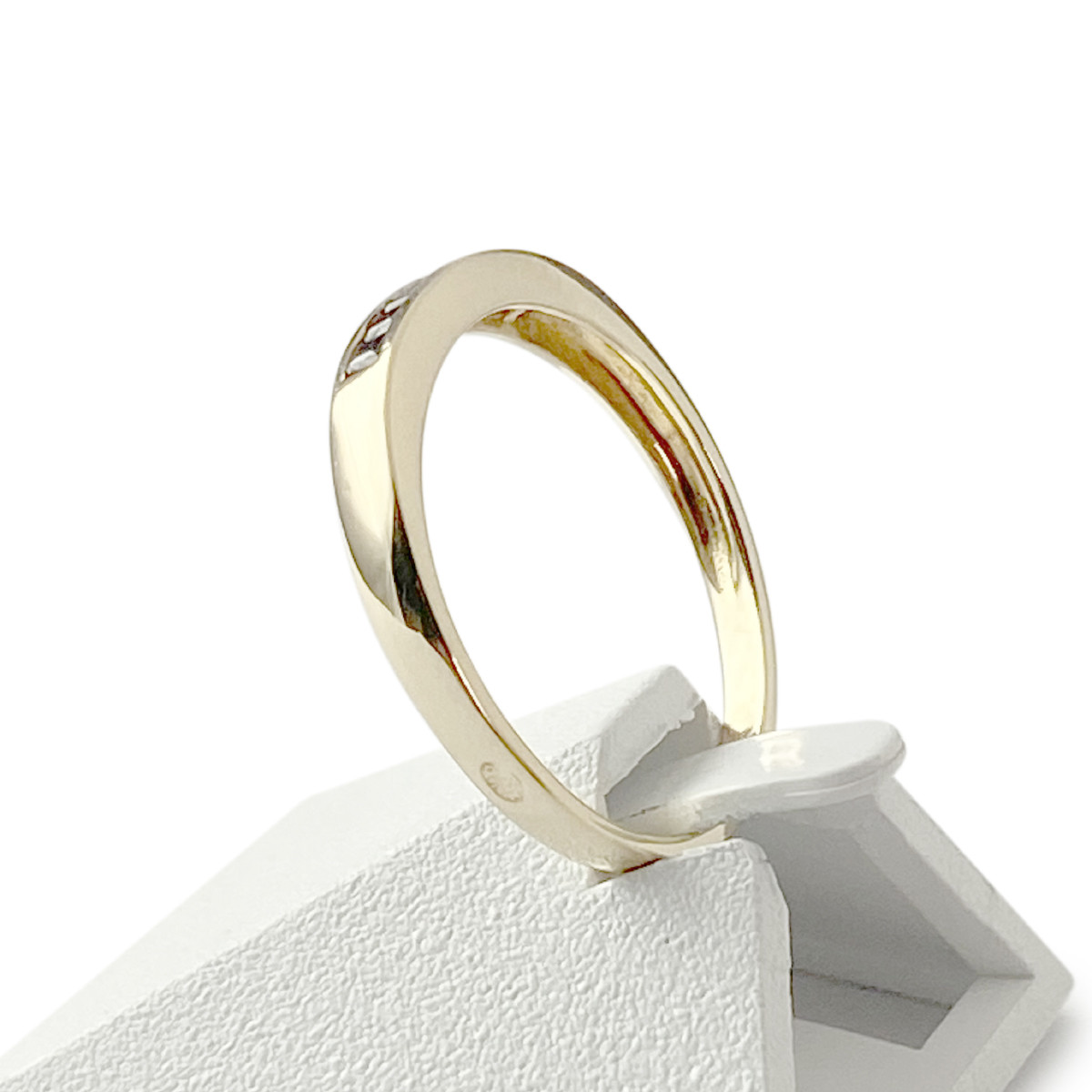 Bague d'occasion or 750 jaune saphirs