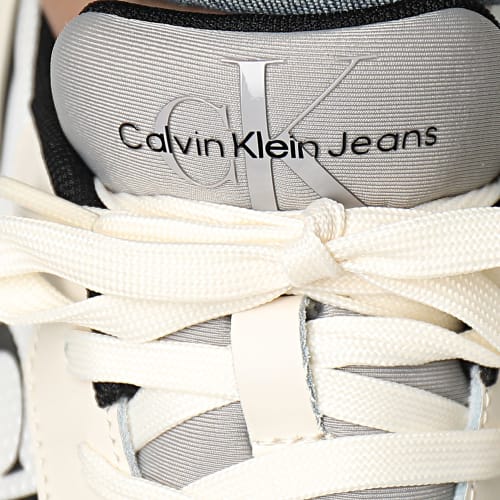 Baskets Retro Tennis Lace Up 0785 Creamy White Black