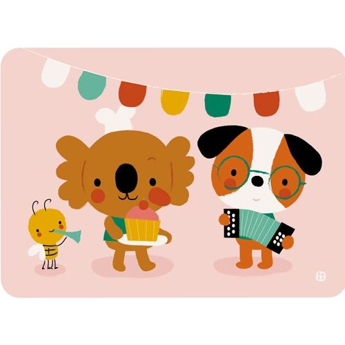 By bora ansichtkaart - cupcake party