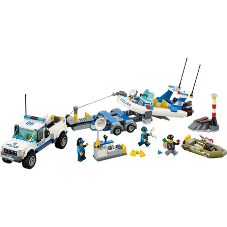 LEGO® City 60045 Polizei-Boot-Transporter