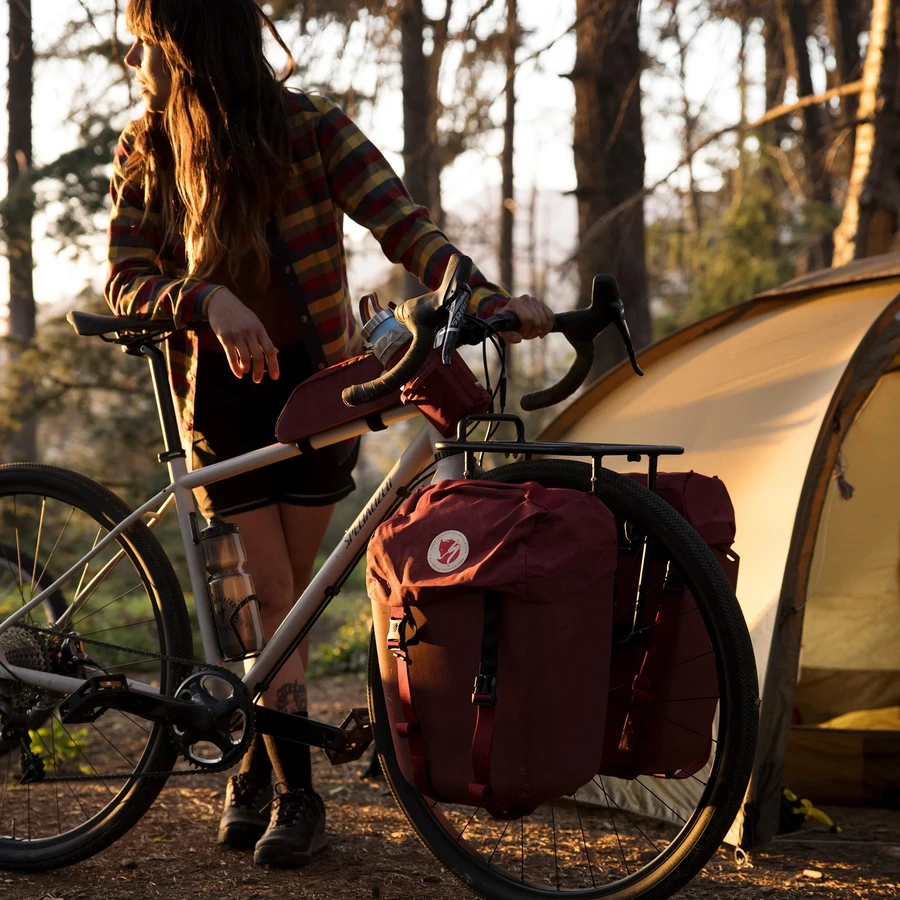 Fjällräven SF Cave Lid Pack - Deckel für Fahrradtasche 35 cm ox red