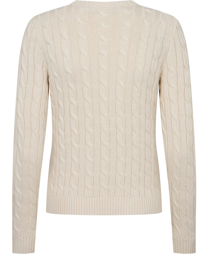 Lauren Ralph Lauren GASSED COTTON-SWEATER Mascarpone cream