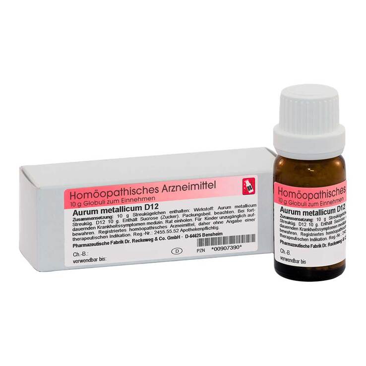 Aurum metallicum D 12 Globuli, 10 g