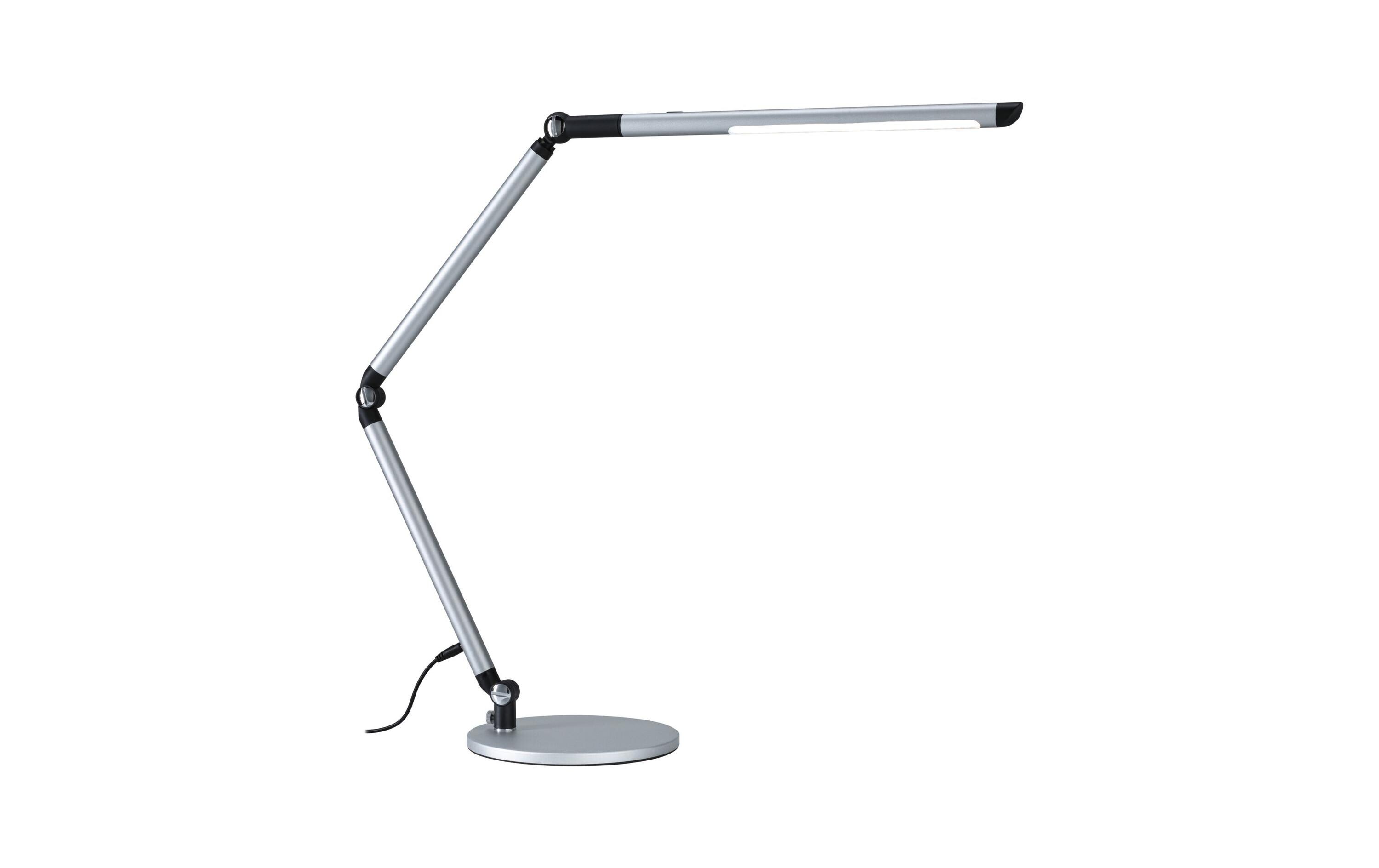 Schreibtischleuchte LED 3-Step-Dim SilberDimmbare Schreibtischleuchte