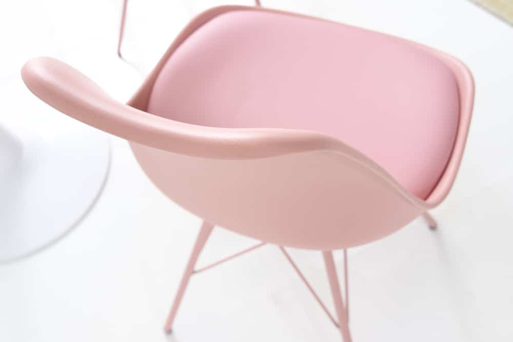Retro Stuhl SCANDINAVIA MEISTERSTÜCK rosa