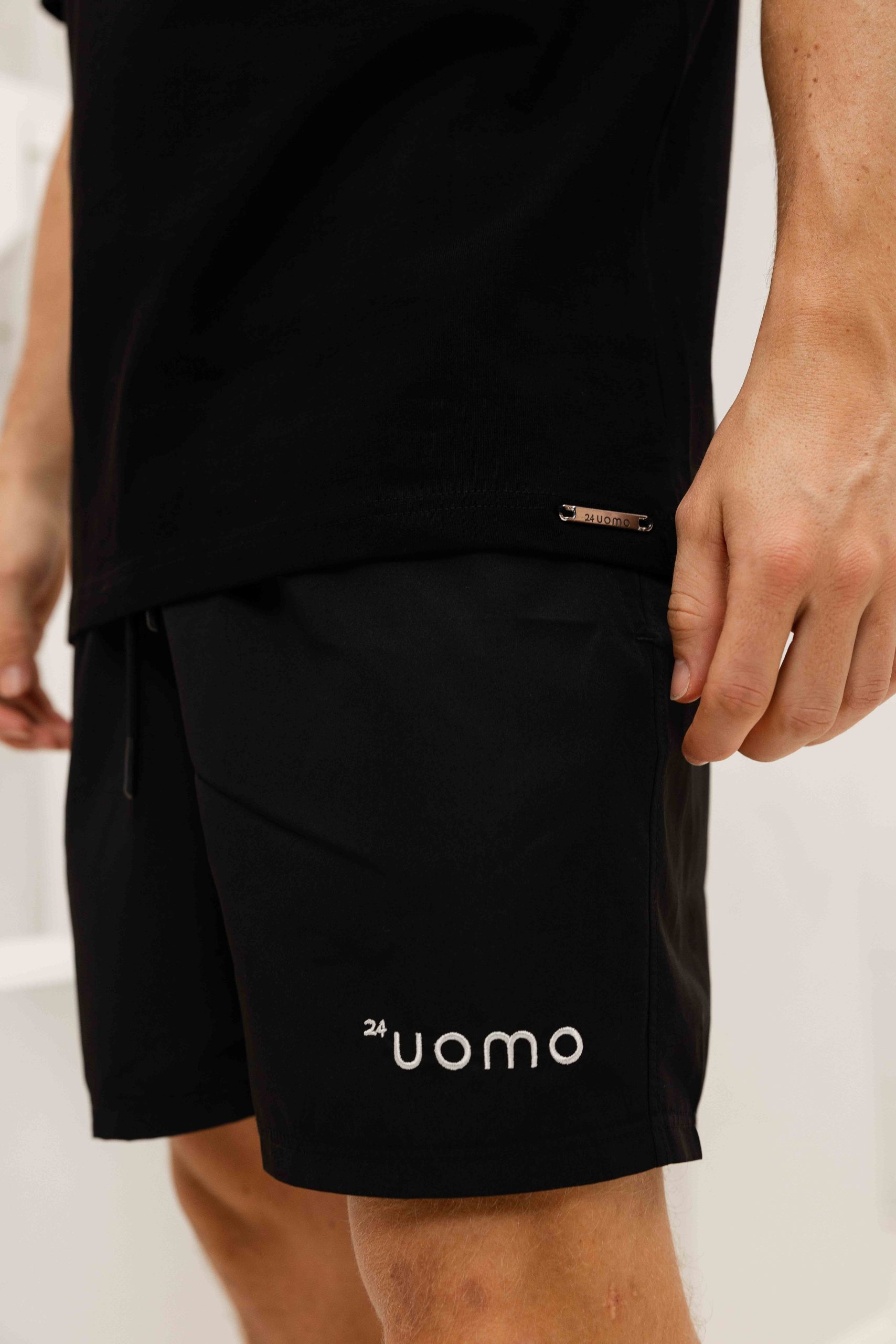 24 Uomo Leisure Club Zomerset Heren Zwart