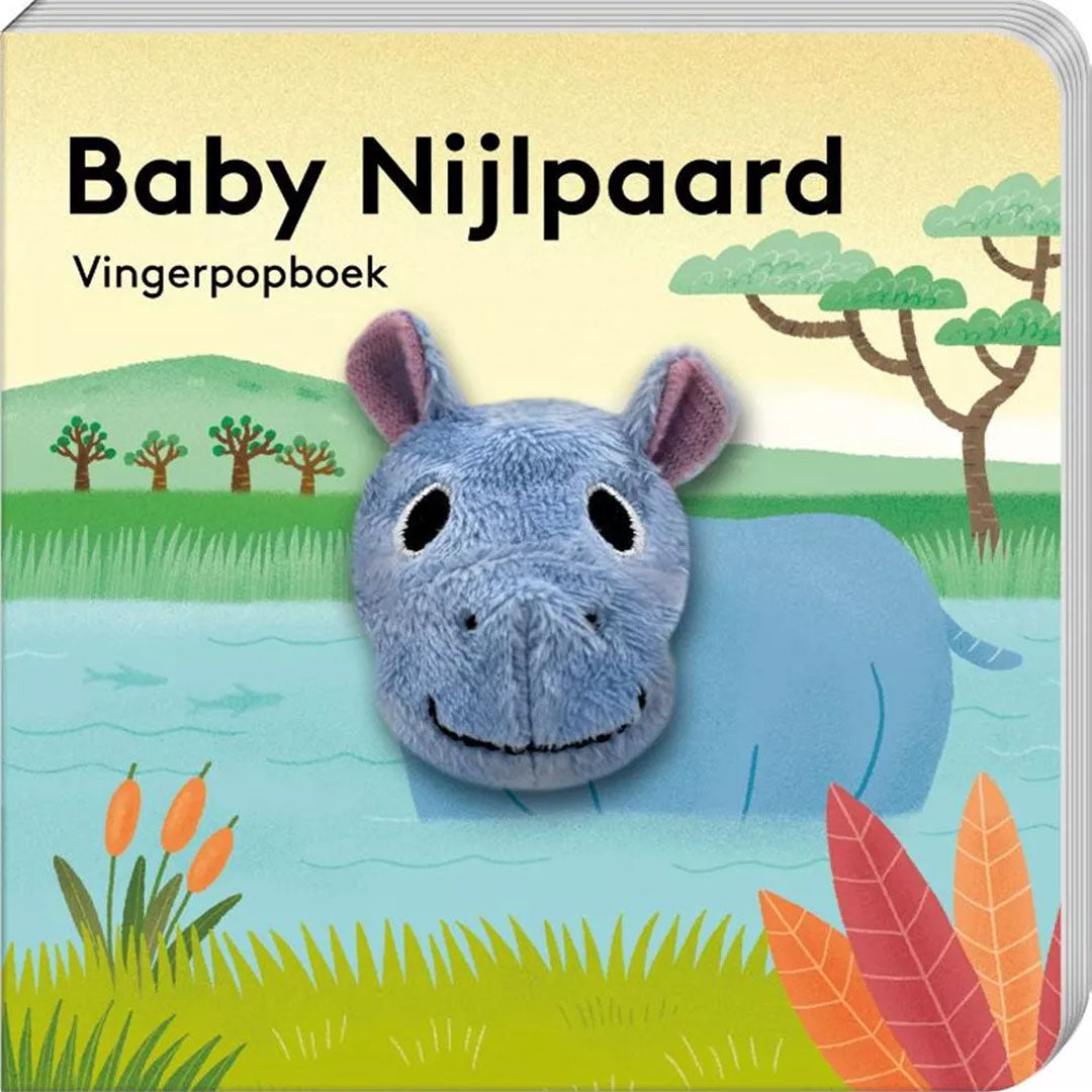 Image books vingerpopboek baby nijlpaard