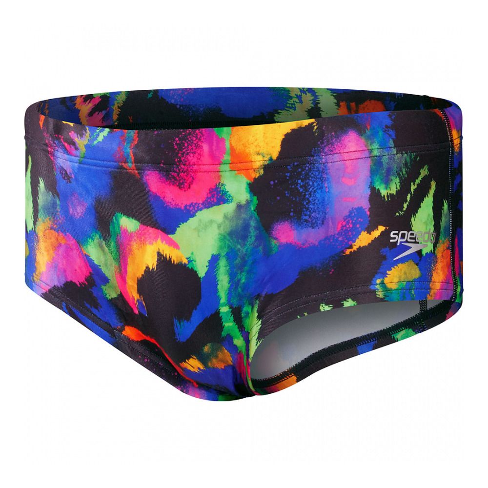 Speedo ECO+ CLUB TRAINING ALLOVER - Bas de maillot de bain Homme black/purple