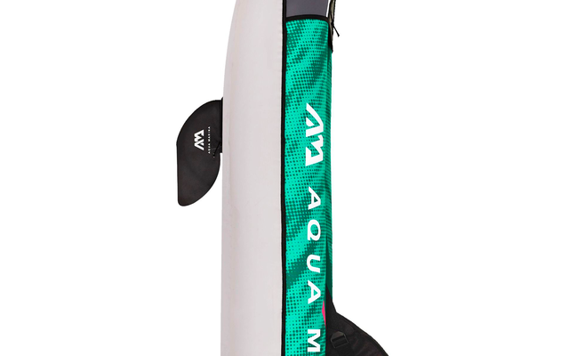Aqua Marina Laxo Freizeit Kajak Set 7 teilig grün/grau