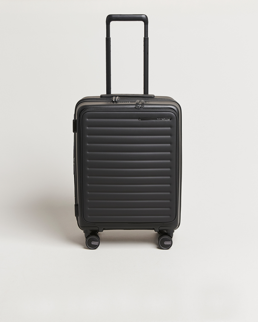 Samsonite Restackd Spinner Easy Access Carry-On Black