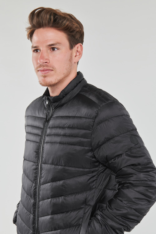 Jack & Jones - JJEHERO PUFFER COLLAR - Noir
