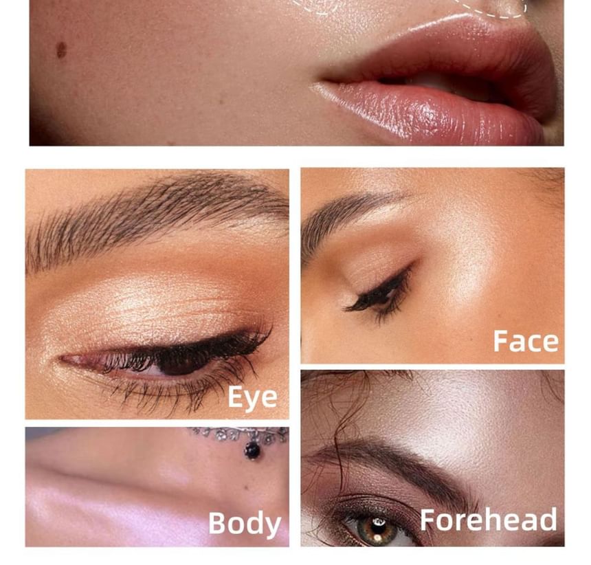 HANDAIYAN - Swirled Relief Delicate Highlighter - 6 kleuren