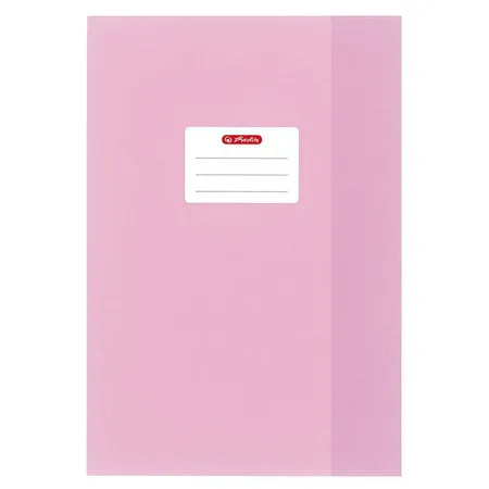 Herlitz Hefthülle PP A4 Bast rosa