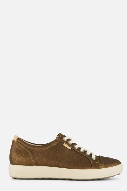 Ecco Soft 7 W Sneakers brons Nubuck