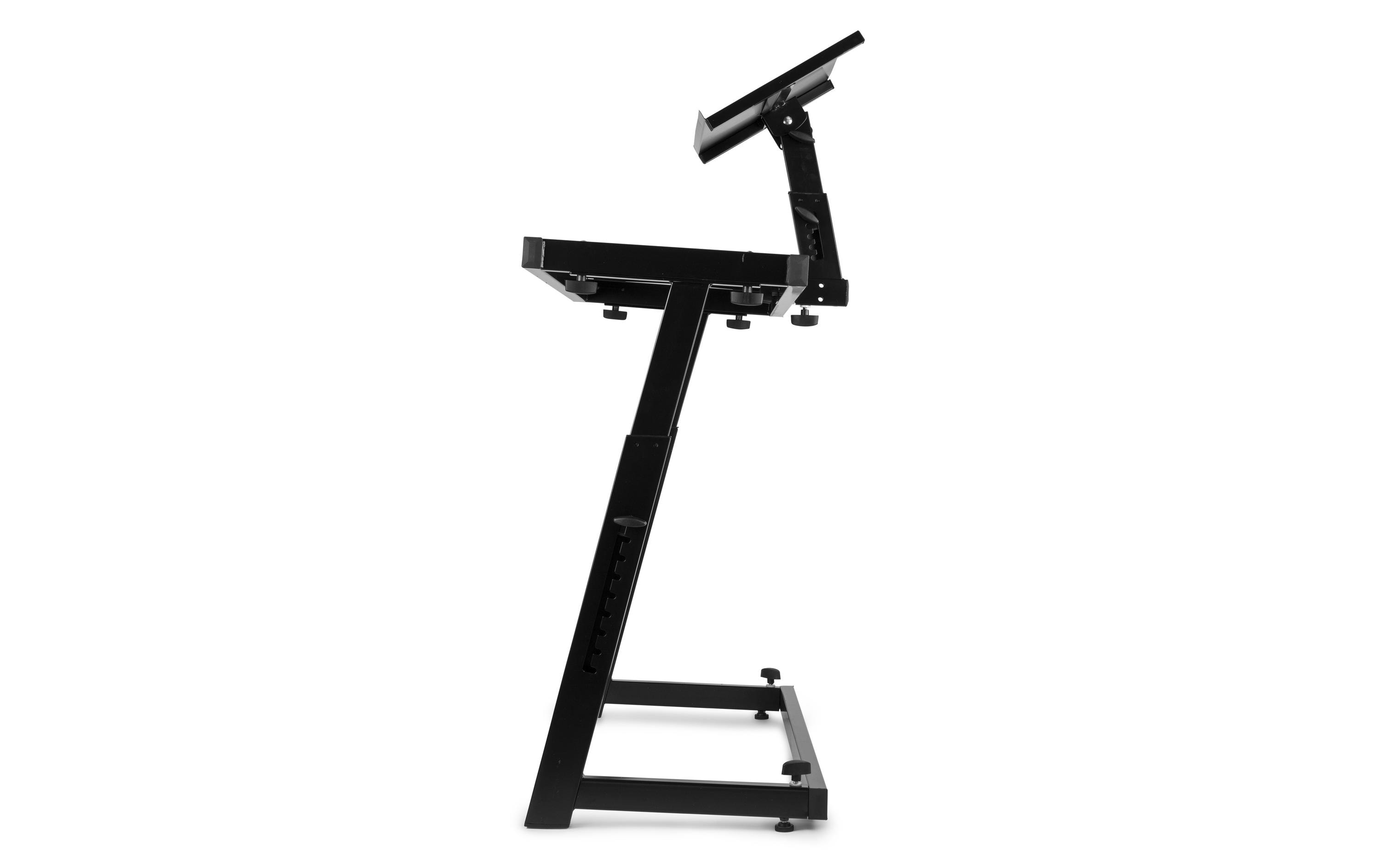 Mobiler DJ Stand DB10<br>Mobiler DJ Tisch mit Laptop Halter
