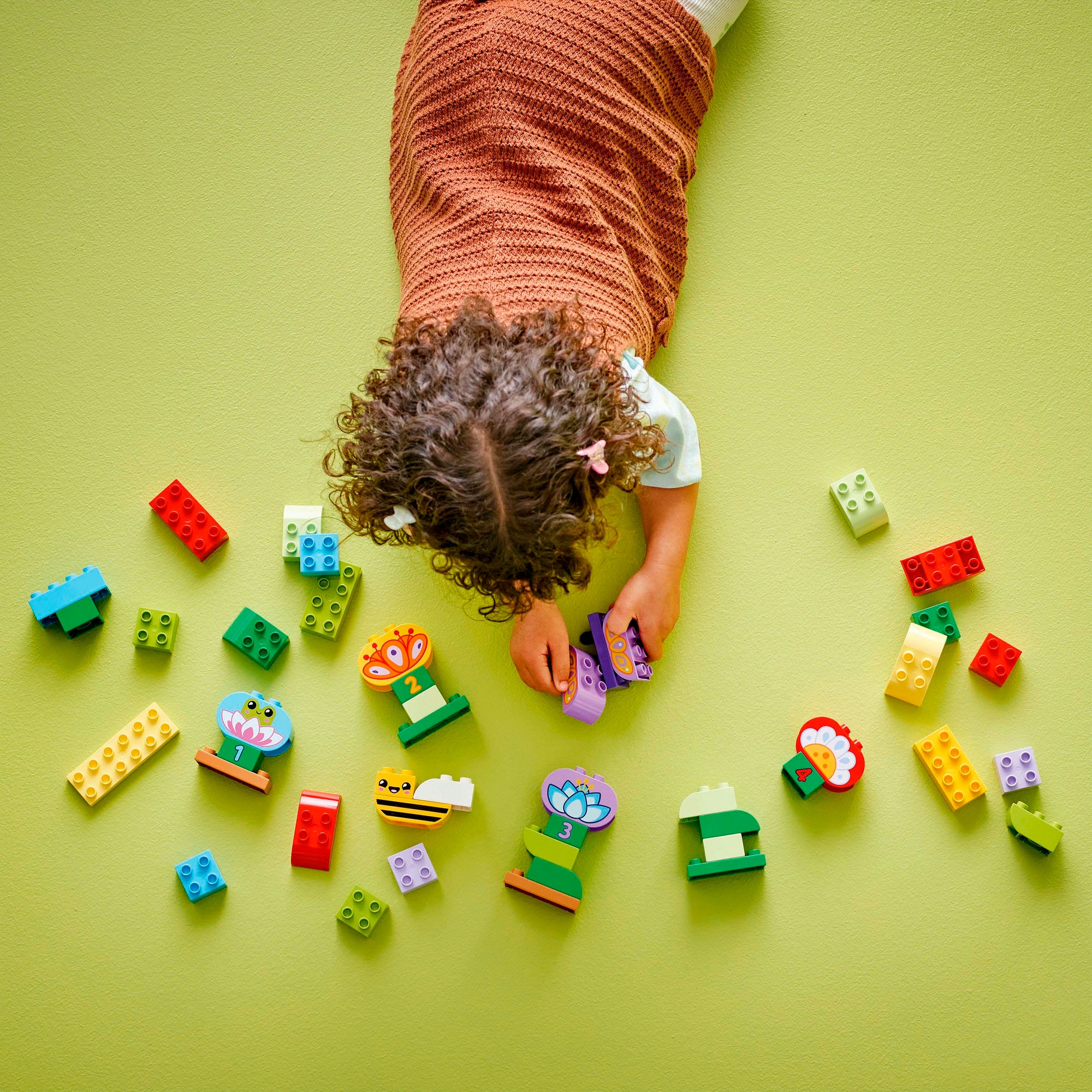 LEGO® Konstruktionsspielsteine »Kreativer Blumengarten (10444), LEGO DUPLO Town« Made in Europe