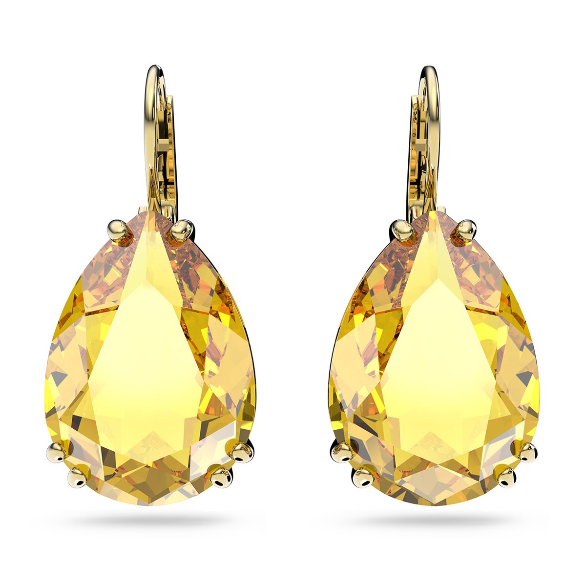 Boucles d'oreilles Swarovski Millenia dorées