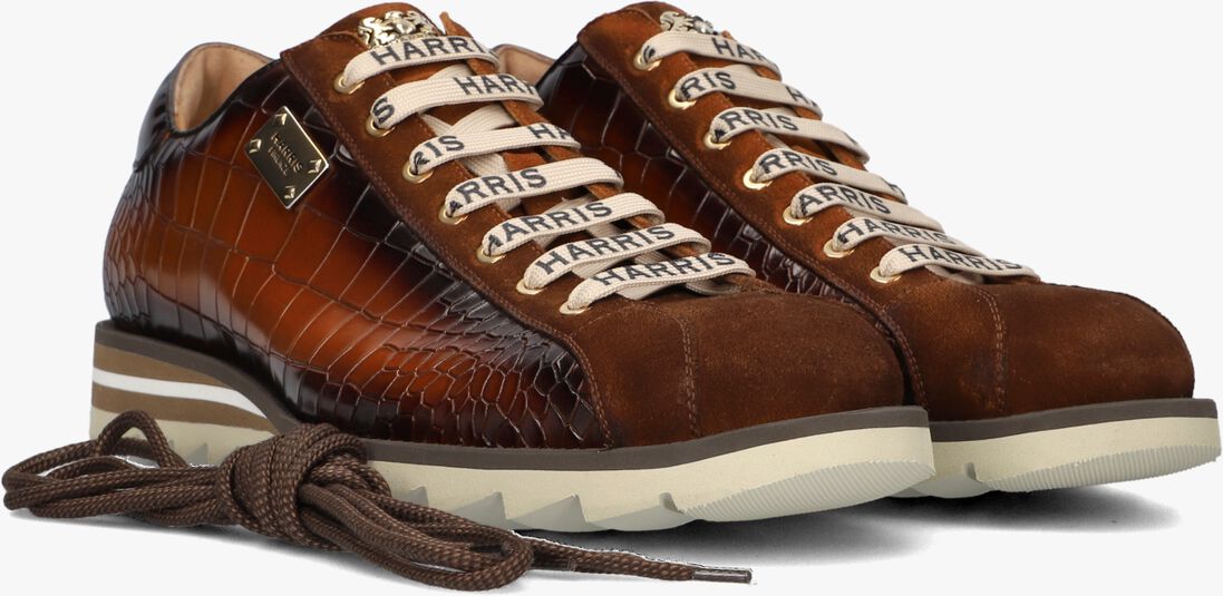 bruine harris lage sneakers 2892