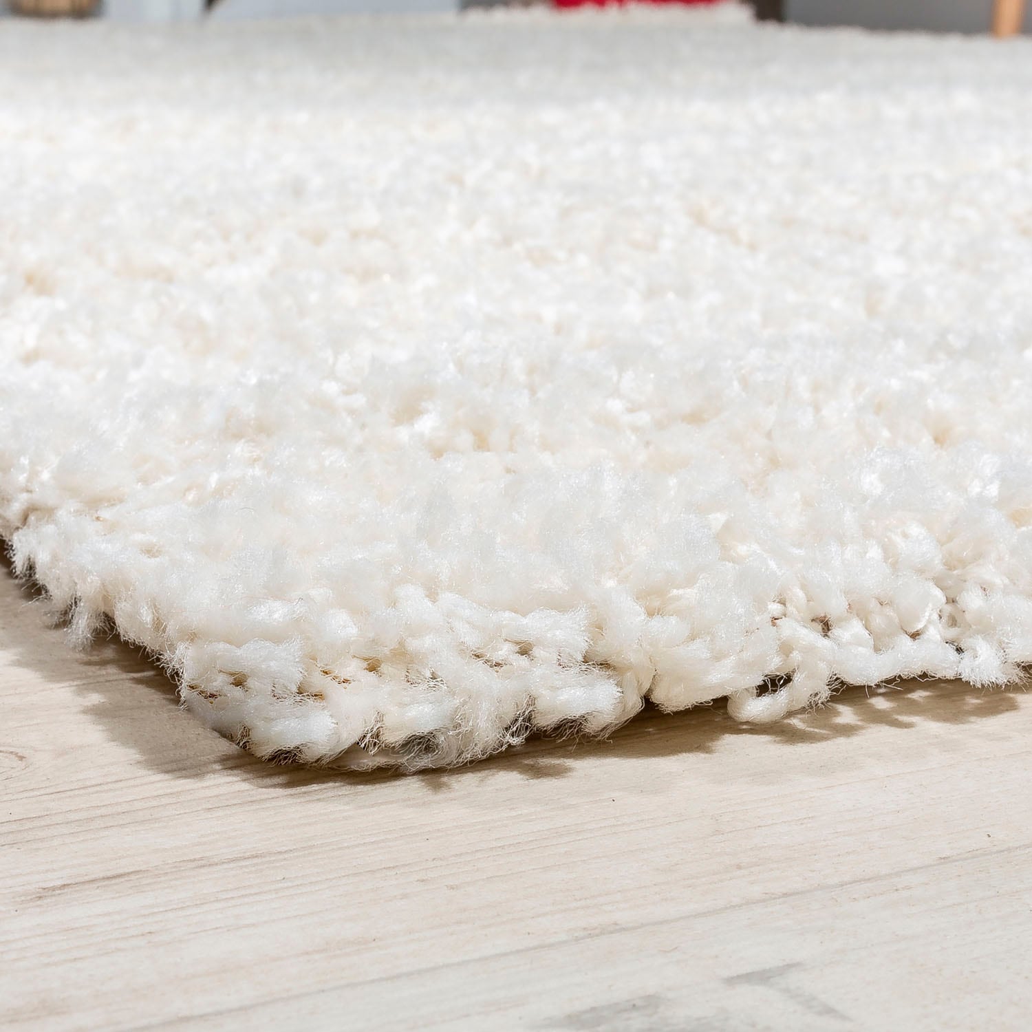 Paco Home Hochflor-Teppich »Sky 250« rechteckig 34 mm Höhe gewebt, Uni-Farben, intensive Farbbrillanz, auch als Läufer erhältlich
