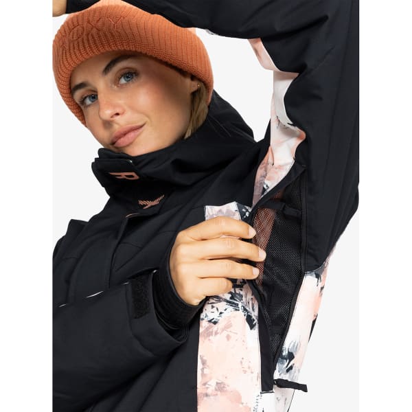 Veste de ski ROXY GALAXY PEACH PINK BIG DREAMY PICTURE