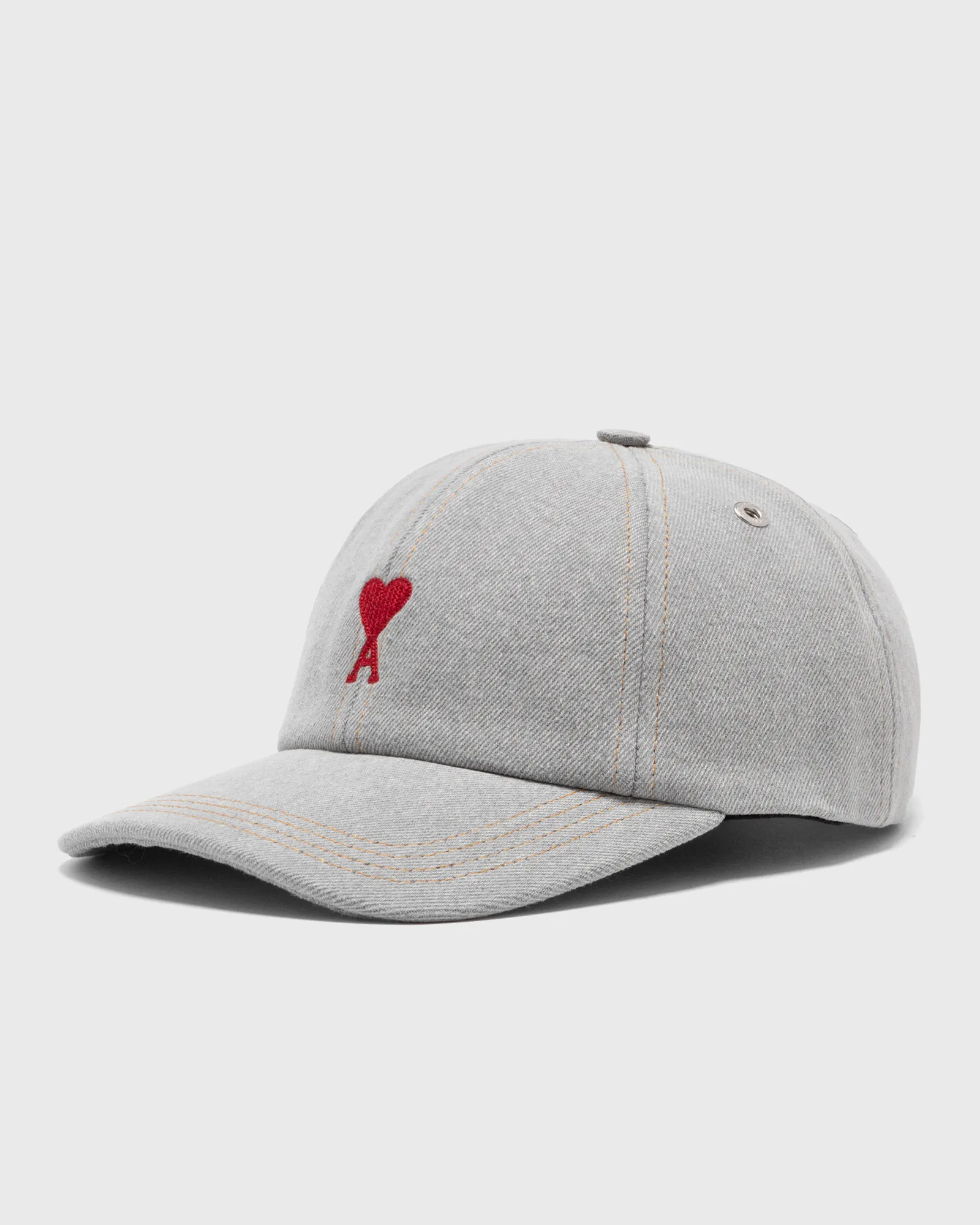 AMI Paris RED ADC EMBROIDERY CAP