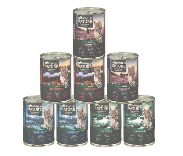 Dehner Wild Nature Nassfutter für Katzen
