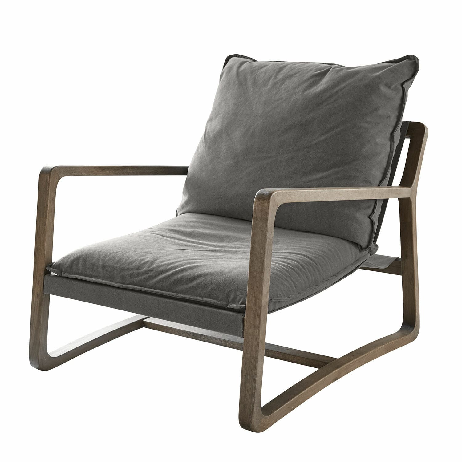 Sessel Jowna grau/braun