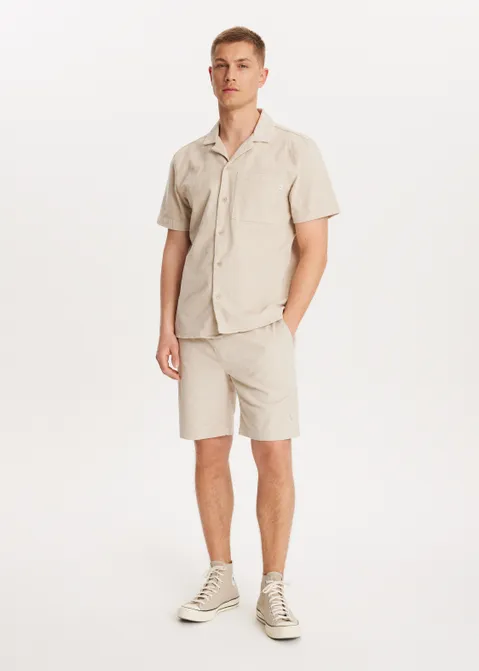 Corduroy overhemd zand (ZND.L)