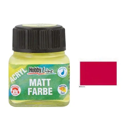KREUL Acryl Mattfarbe Karmin 20 ml