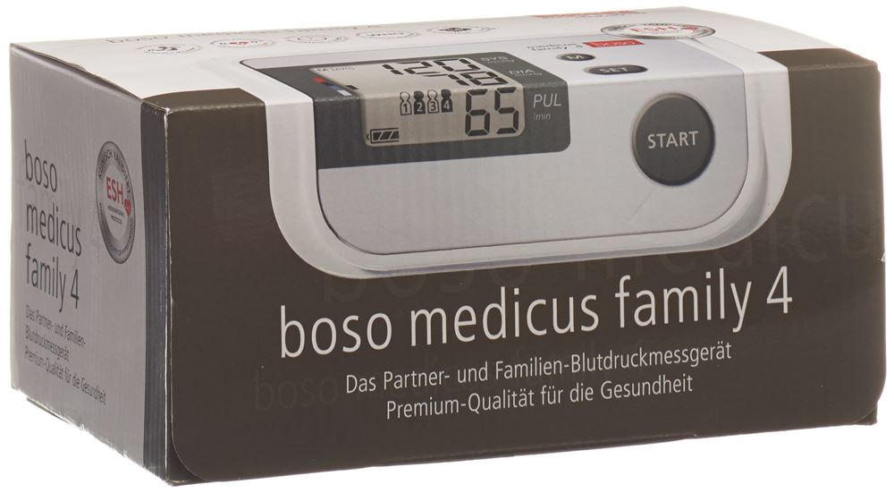 BOSO medicus family 4 Blutdruckmessgerät<br>1 Stück