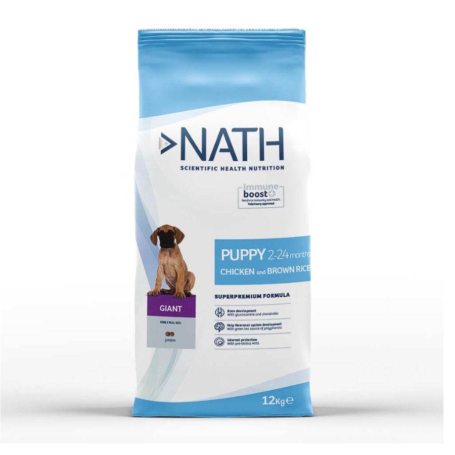 Ração para filhotes gigantes Nath Puppy