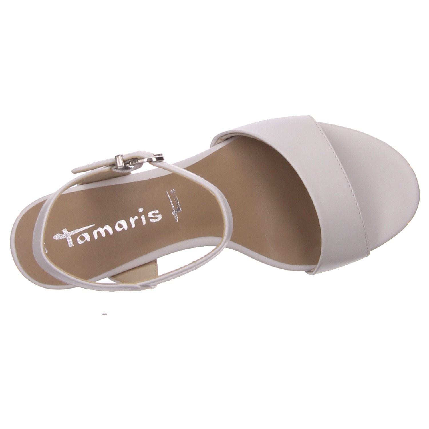 Tamaris Sandaletten white weiss/weiss kombi
