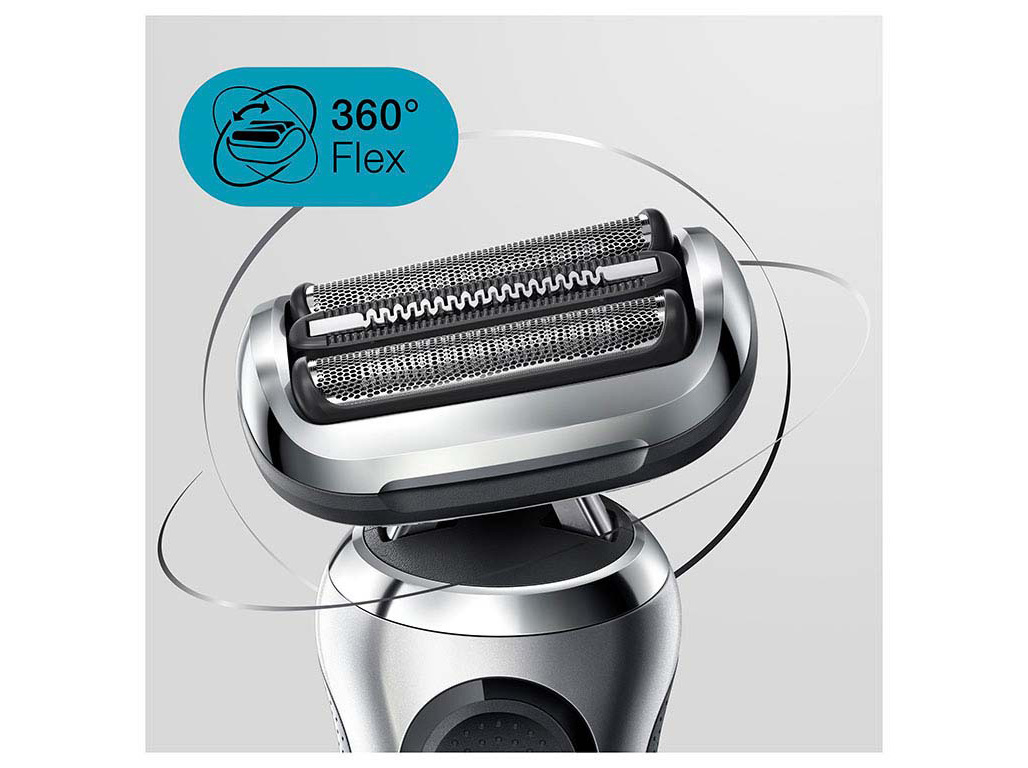 MÁQUINA DE BARBEAR BRAUN S7 71-S7500 CC SILVER