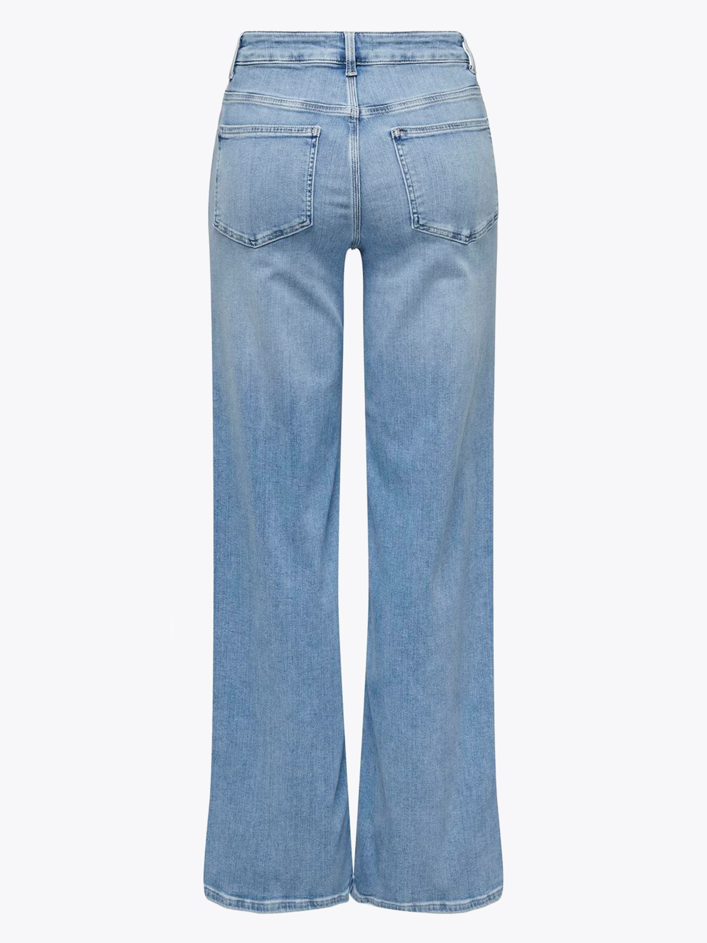 Madison Blush High Waist Wide Denim