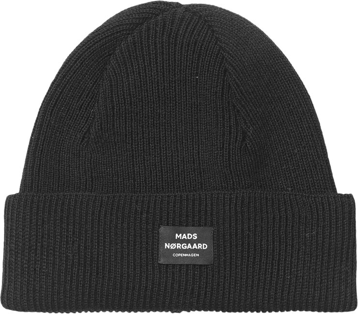 Mads Nørgaard - Copenhagen Wool Ask Beanie Sort
