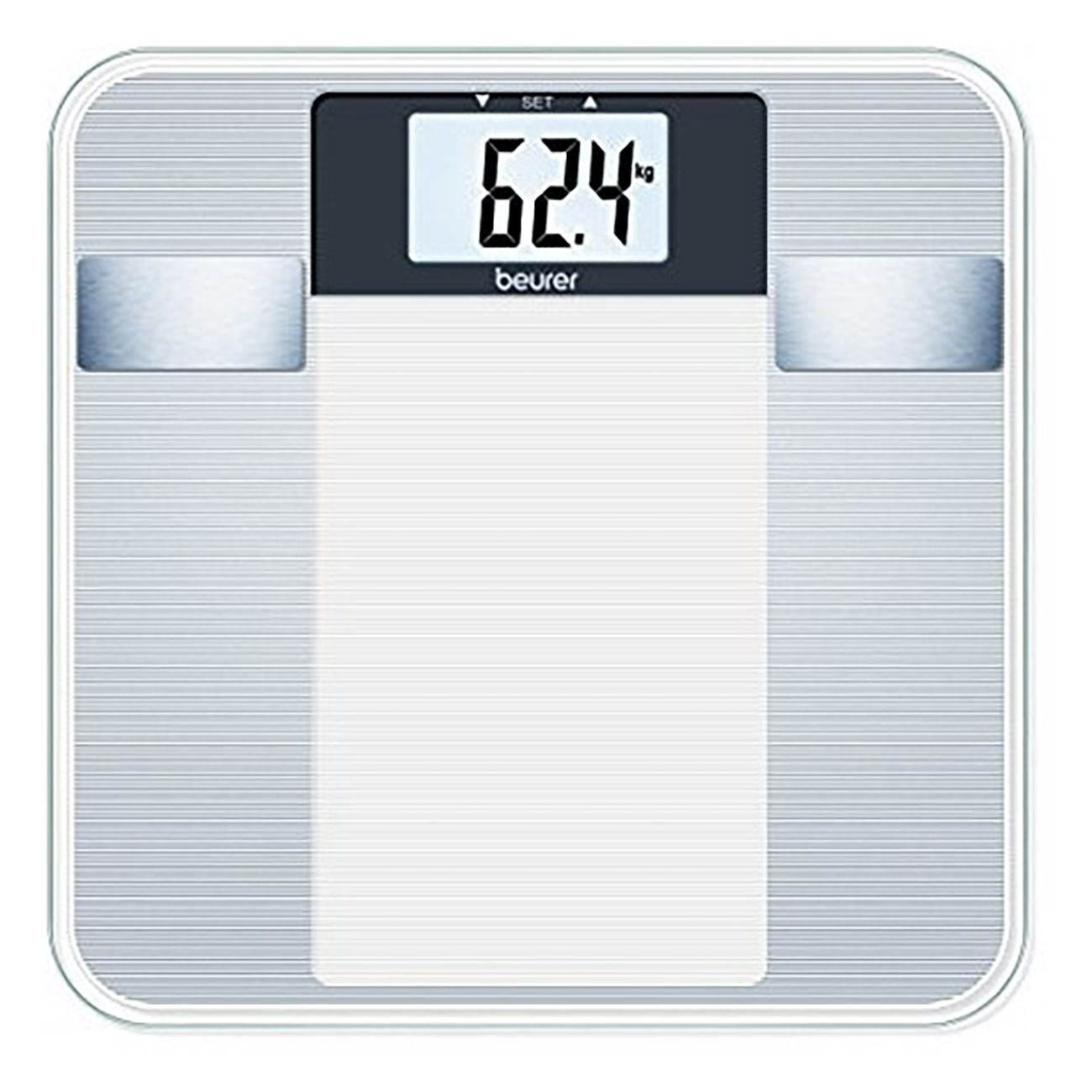Beurer DIAGNOSEWAAGE GLAS  150KG/100G (BG 13           GLAS)