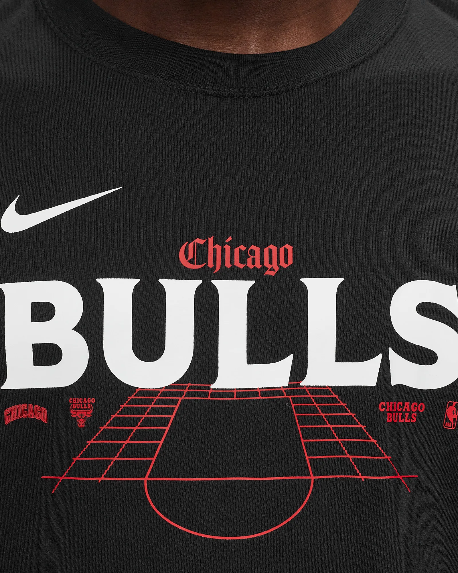 Nike NBA Chicago Bulls Long-Sleeve Max90 Tee