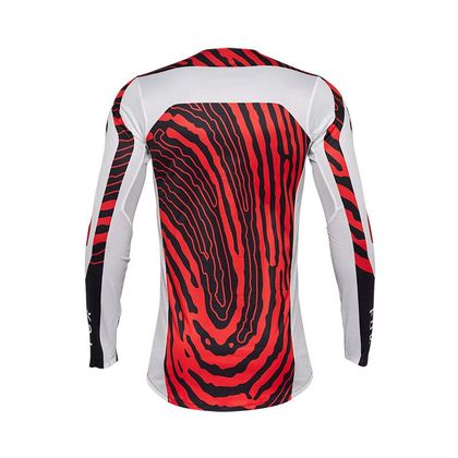 Maillot cross Fox FLEXAIR IMPRESSION 2025 - Blanc / Noir