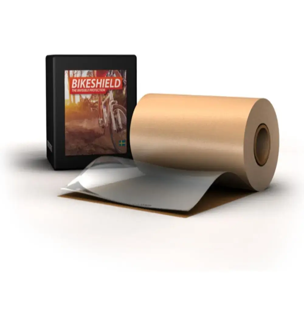 Bikeshield Clearshield Framebescherming 1mx10cm Mat Transparant