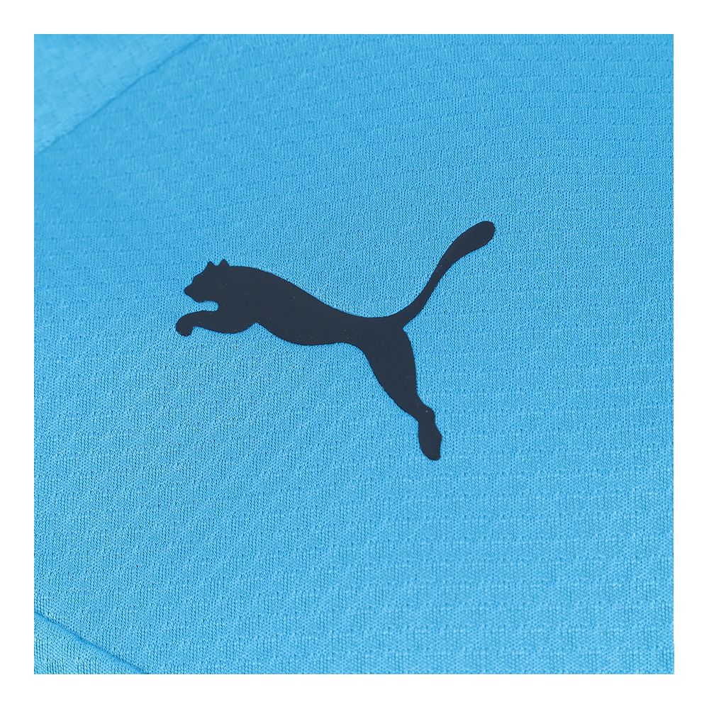 Puma OM TR 1/4 - Maillot Homme bleu azur/parisian night