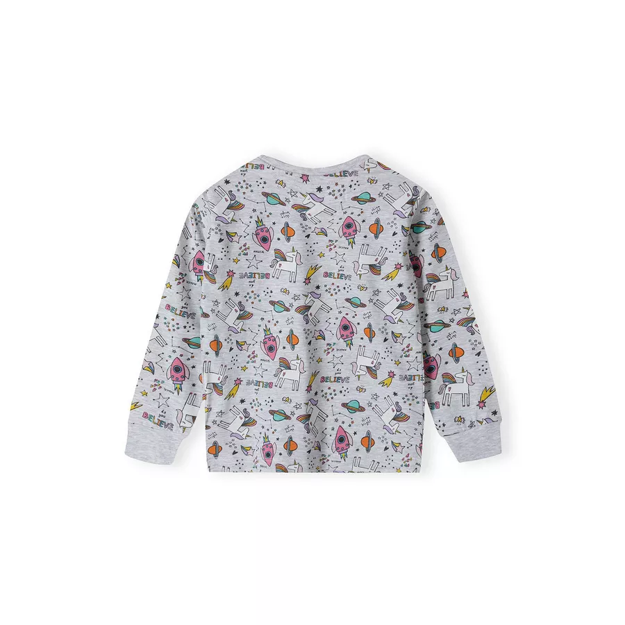 MINOTI Pyjama Grau