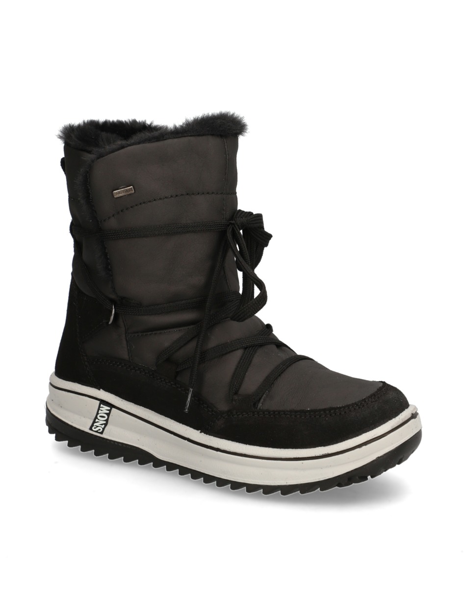 Lederkombination Snowboot