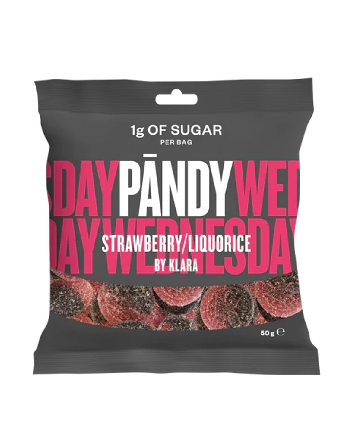 Pandy Strawberry\Liquorice by Klara 3x50g