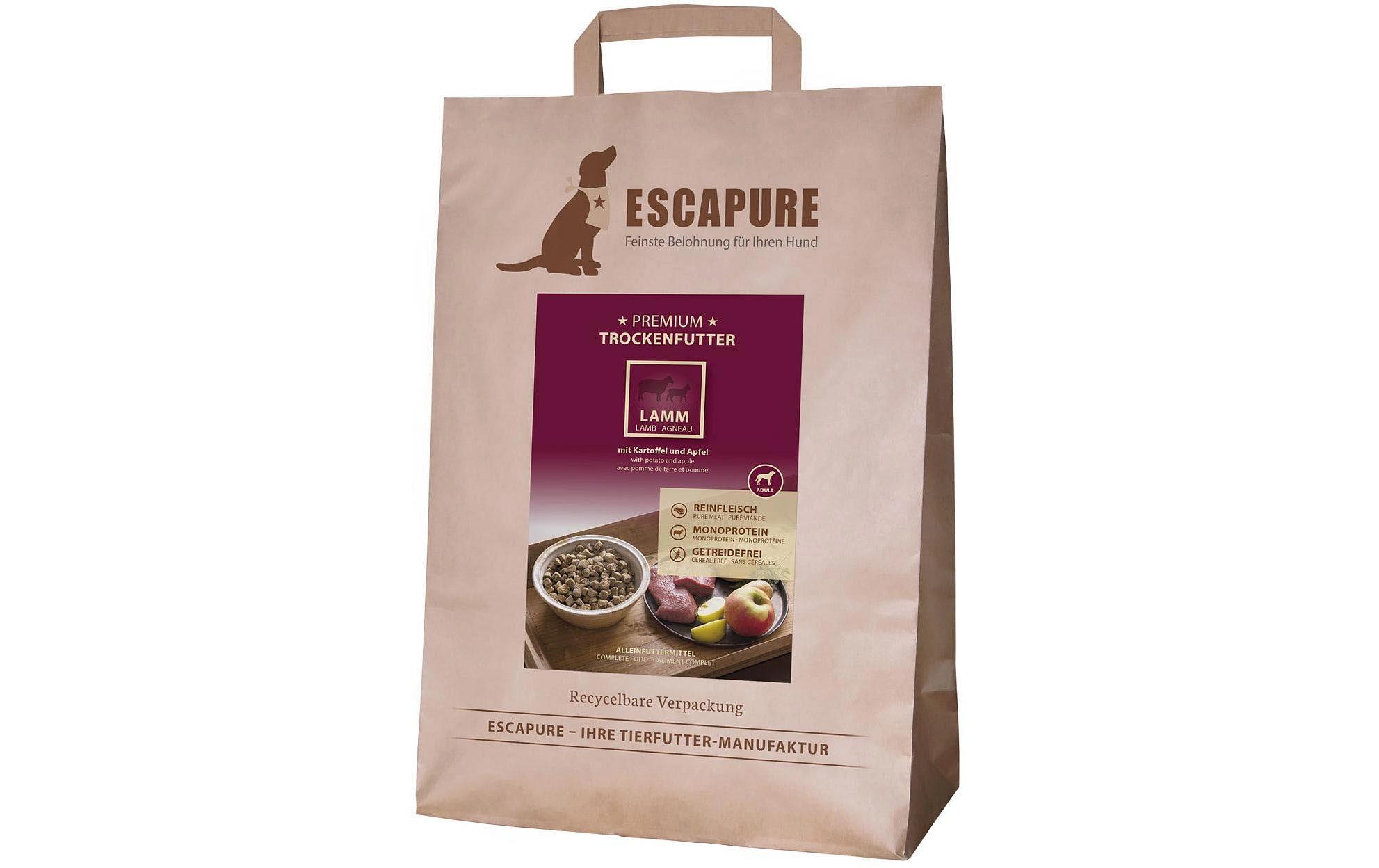 Trockenfutter Lamm Premium 4 kgAlleinfuttermittel für ausgewachsene Hunde