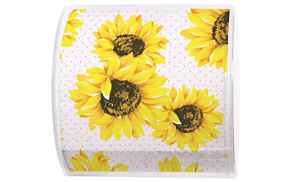 Toilettenpapier Sunflowergarden Rollen, 3-lagig, Gelb/WeissWC Papier mit Motiv